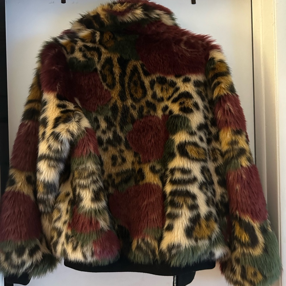 Zadig & Voltaire Faux Fur Jacket Size M